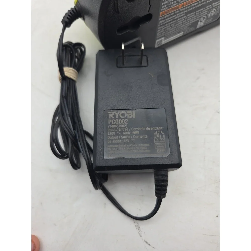 Ryobi PCG002 18V ONE+ Lithium-Ion FAST Battery Charger OEM - TESTED WORKS
